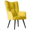 Image de Fauteuils VidaXL  Fauteuil  Chaise de relaxation Velours Jaune moutarde P31599721
