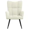 Image de Fauteuils VidaXL  Fauteuil  Chaise de relaxation Velours crème P31599757