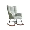 Image de Fauteuils VidaXL  Fauteuil à bascule  Gris clair Velours P31600652