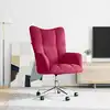 Image de vidaXL Chaise de relaxation Rouge bordeaux Velours