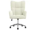 Image de Chaises VidaXL  Fauteuil  Chaise de relaxation Velours crème P31600246