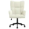 Image de Fauteuils VidaXL  Fauteuil  Chaise de relaxation en velours crème P31600146