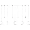 Image de Vidaxl Guirlande Lumineuse Ãtoile Et Lune Avec TÃ©lÃ©commande 138 Led