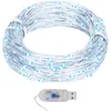 Image de Guirlande Lumineuse Micro Led 40m 400led Blanc Froid 8fonctions Vidaxl