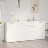 Image de vidaXL Buffet Blanc 160x36x75 cm Bois d'ingÃ©nierie