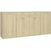 Image de Vidaxl Buffet ChÃªne Sonoma 160x36x75 Cm AgglomÃ©rÃ©