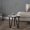 Image de Vidaxl Table Ã ThÃ© ChÃªne Sonoma Ã35 Cm Mdf