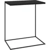 Image de Vidaxl Table D'appoint Noir 55x35x66 Cm AgglomÃ©rÃ©