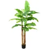 Image de vidaXL Bananier artificiel avec pot 300 cm Vert