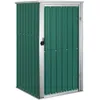 Image de Vidaxl Abri Ã Outils De Jardin Vert 88x89x161 Cm Acier GalvanisÃ©