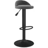 Image de Vidaxl Tabouret De Bar Gris FoncÃ© Velours