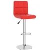 Image de vidaXL Tabouret de bar Rouge Similicuir
