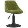 Image de vidaXL Tabouret de bar Vert clair Velours