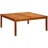 Image de Vidaxl Table Basse De Jardin 110x110x45 Cm Bois Solide D'acacia
