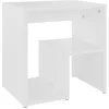 Image de Vidaxl Table De Chevet Blanc 40x30x40 Cm AgglomÃ©rÃ©