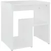Image de Tables de chevet VidaXL  Table de chevet  Blanc 40x30x40 cm Aggloméré P31599881