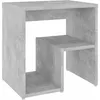 Image de Vidaxl Table De Chevet Gris BÃ©ton 40x30x40 Cm AgglomÃ©rÃ©
