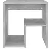 Image de Tables de chevet VidaXL  Table de chevet  gris béton 40x30x40 cm bois d'ingénierie P31599880
