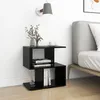 Image de Vidaxl Tables De Chevet 2 Pcs Noir 50x30x51,5 Cm AgglomÃ©rÃ©