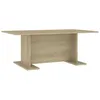 Image de Vidaxl Table Basse ChÃªne Sonoma 103,5x60x40 Cm AgglomÃ©rÃ©