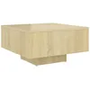 Image de Vidaxl Table Basse ChÃªne Sonoma 60x60x31,5 Cm AgglomÃ©rÃ©