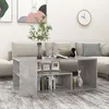 Image de vidaXL Table basse gris bÃ©ton 100x50x40 cm bois d'ingÃ©nierie