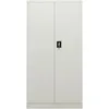 Image de vidaXL Armoire Ã  casiers Gris clair 90x40x180 cm Acier