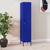 Image de vidaXL Armoire Ã  casiers Bleu marine 35x46x180 cm Acier