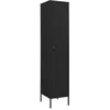 Image de vidaXL Armoire Ã  casiers Noir 35x46x180 cm Acier