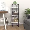 Image de vidaXL BibliothÃ¨que Ã  3 niveaux blanc 40x30x105 cm bois d'ingÃ©nierie