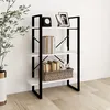 Image de vidaXL BibliothÃ¨que Ã  3 niveaux Blanc 80x30x105 cm Bois de pin massif