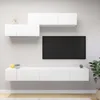 Image de vidaXL Ensemble de meuble TV 6 pcs Blanc Bois d'ingÃ©nierie