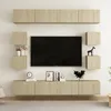 Image de Vidaxl Ensemble De Meubles Tv 8 Pcs ChÃªne Sonoma AgglomÃ©rÃ©