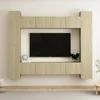 Image de Vidaxl Ensemble De Meubles Tv 8 Pcs ChÃªne Sonoma Bois D'ingÃ©nierie