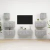 Image de vidaXL Ensemble de meubles TV 7 pcs Gris bÃ©ton Bois d'ingÃ©nierie