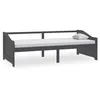 Image de vidaXL Lit de repos 3 places Gris foncÃ© Bois de Pin massif 90x200 cm