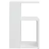 Image de Bouts de canapé, guéridons VidaXL  Table d'appoint  Bois d'ingénierie Blanc 36x30x56 cm P31600039