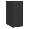 Image de Malles, coffres de rangements VidaXL  Classeur mobile  5 tiroirs métal noir 28x41x69 cm P31600461