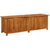 Image de Vidaxl BoÃ®te De Rangement De Jardin 175x50x58 Cm Bois D'acacia Solide