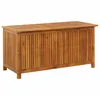 Image de Vidaxl BoÃ®te De Rangement De Jardin 113x50x58 Cm Bois D'acacia Solide