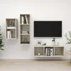 Image de vidaXL Ensemble de meuble TV 3 pcs ChÃªne sonoma AgglomÃ©rÃ©