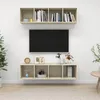 Image de vidaXL Meubles TV muraux 2 pcs ChÃªne sonoma Bois d'ingÃ©nierie