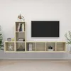 Image de vidaXL Ensemble de meuble TV 3 pcs ChÃªne sonoma AgglomÃ©rÃ©