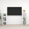Image de vidaXL Meubles TV 2 pcs Blanc 107x35x37 cm Bois d'ingÃ©nierie