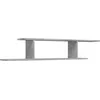 Image de Vidaxl EtagÃ¨re Tv Murale Gris BÃ©ton 125x18x23 Cm AgglomÃ©rÃ©
