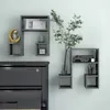 Image de vidaXL ÃtagÃ¨res murales 2 pcs gris brillant 50x15x50cm bois ingÃ©nierie