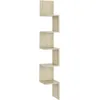 Image de Vidaxl EtagÃ¨re D'angle Murale ChÃªne Sonoma 20x20x127,5 Cm AgglomÃ©rÃ©