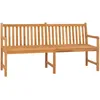 Image de Vidaxl Banc De Jardin 180 Cm Bois De Teck Solide