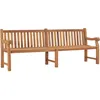 Image de Vidaxl Banc De Jardin 228 Cm Bois De Teck Solide