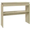 Image de Vidaxl Table Console ChÃªne Sonoma 102x30x80 Cm AgglomÃ©rÃ©